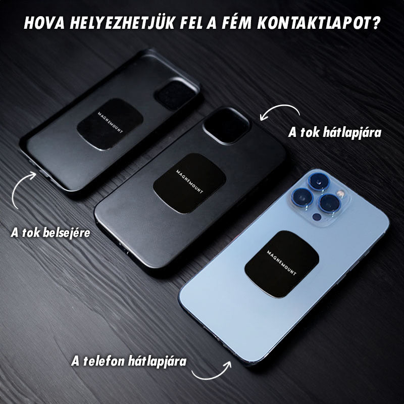 Telefontartó kontakt fémlap ( 3db )